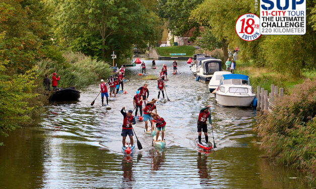 SUP 11 Cities:  eat, paddle, eat, paddle, eat, sleep; repeat for 5 days