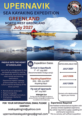 Upernavik - sea kayaking Isle of Man