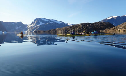 Sea kayaking in Upernavik, Greenland – October 2026 issue