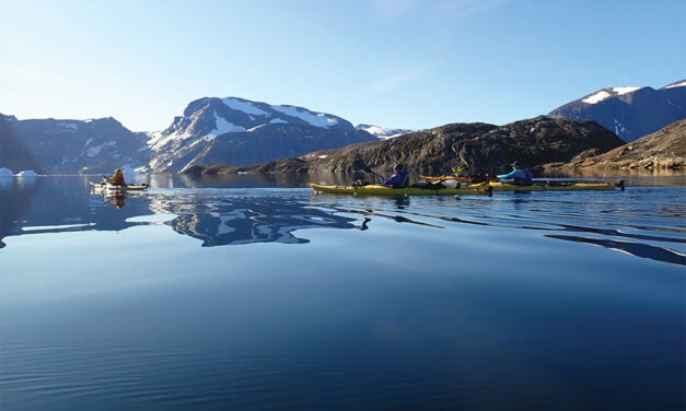 Sea kayaking in Upernavik, Greenland – October 2026 issue